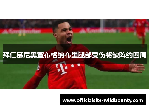 拜仁慕尼黑宣布格纳布里腿部受伤将缺阵约四周